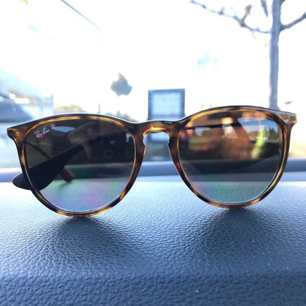 Authentic ray ban “Erika” polarized sunglasses
